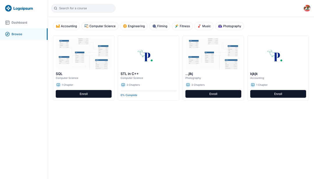 AI Enabled Learning Management System